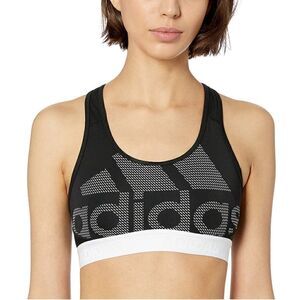 Adidas Women’s sports bra black/white Medium